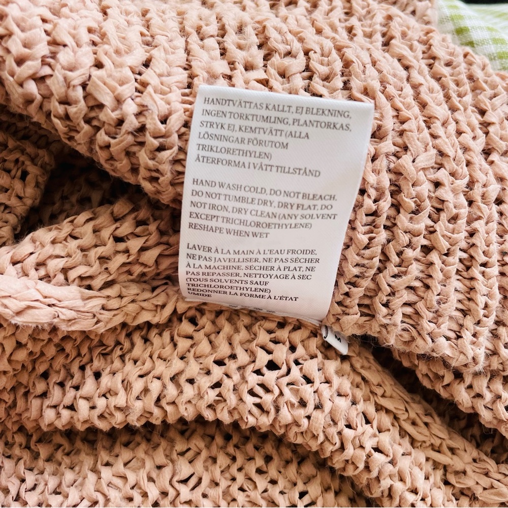 Rodebjer MEDIUM Chaima Knit Vest Dress in Faded Terracotta - Picture 9 of 9